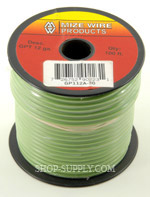 Green 12 Gauge Primary Wire